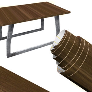 Folia rolka samoprzylepna okleina tapeta dąb brązowy 1,22x50m