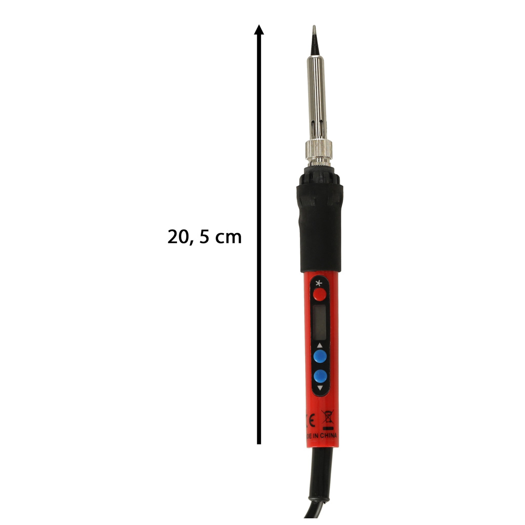 KAFUWELL Lutownica oporowa grzałkowa regulacja temperatury wyświetlacz LCD 80W - obrazek 7